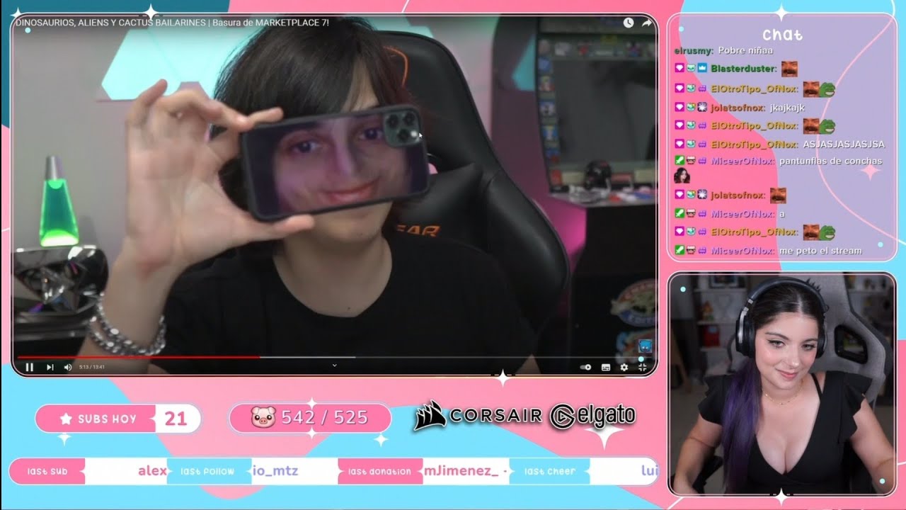 GirlOfNox reacciona a MissaSinfonia - DINOSAURIOS, ALIENS Y CACTUS BAILARINES |Basura de MARKETPLACE