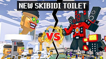 Skibd Craft: Shoot Toilet Head NEW Gameplay Trailer | skibidi toilet (iOS & Android Games)