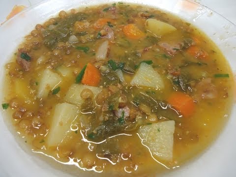 Vídeo: Sopa De Lentilha Com Leite De Coco - Uma Receita Passo A Passo Com Uma Foto