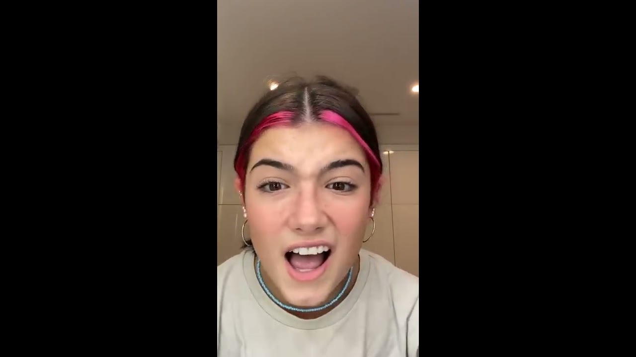 Charli D'amelio goes off on people who try to put others down - Instagram live 10/28/2020