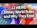 12 Weird Disney World Rules, and Why They Exist!