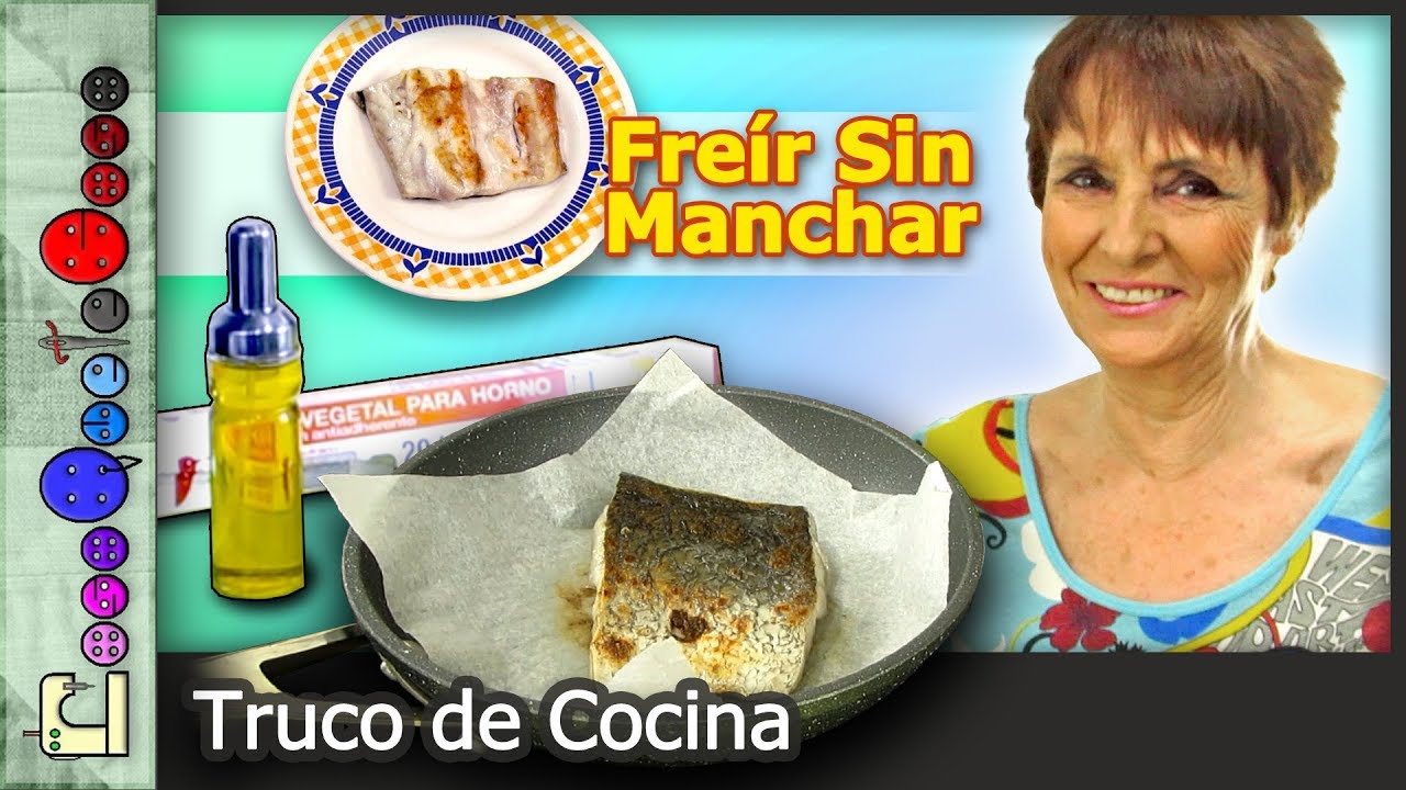 Un Truco de Cocina: Pescado a la Plancha [Tutorial] quilting fabric online