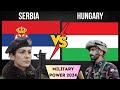 Hungary vs serbia military power 2024