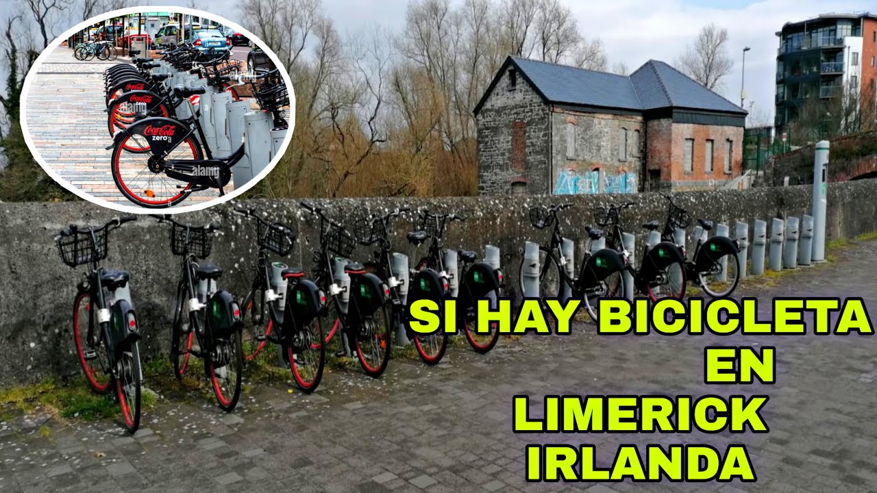 Bicicletas en Irlanda 🤔 🤔 Si hay bicicleta en Limerick 🚲🚲🚲 - YouTube