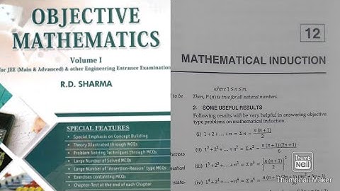 L1 | Ch12 | Mathematical induction| exercise solution | Q1-Q5 | R.D. SHARMA Ark Mathematics