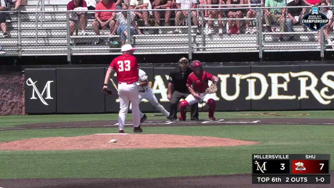 Highlights: Millersville Baseball NCAA Atlantic Regional vs. Seton Hill [DH] (May 17, 2025)