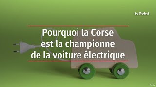 Pourquoi la Corse est la championne de la voiture électrique