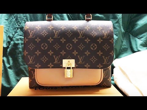 Louis Vuitton Monogram Canvas/Sesame Marignan Messenger Bag