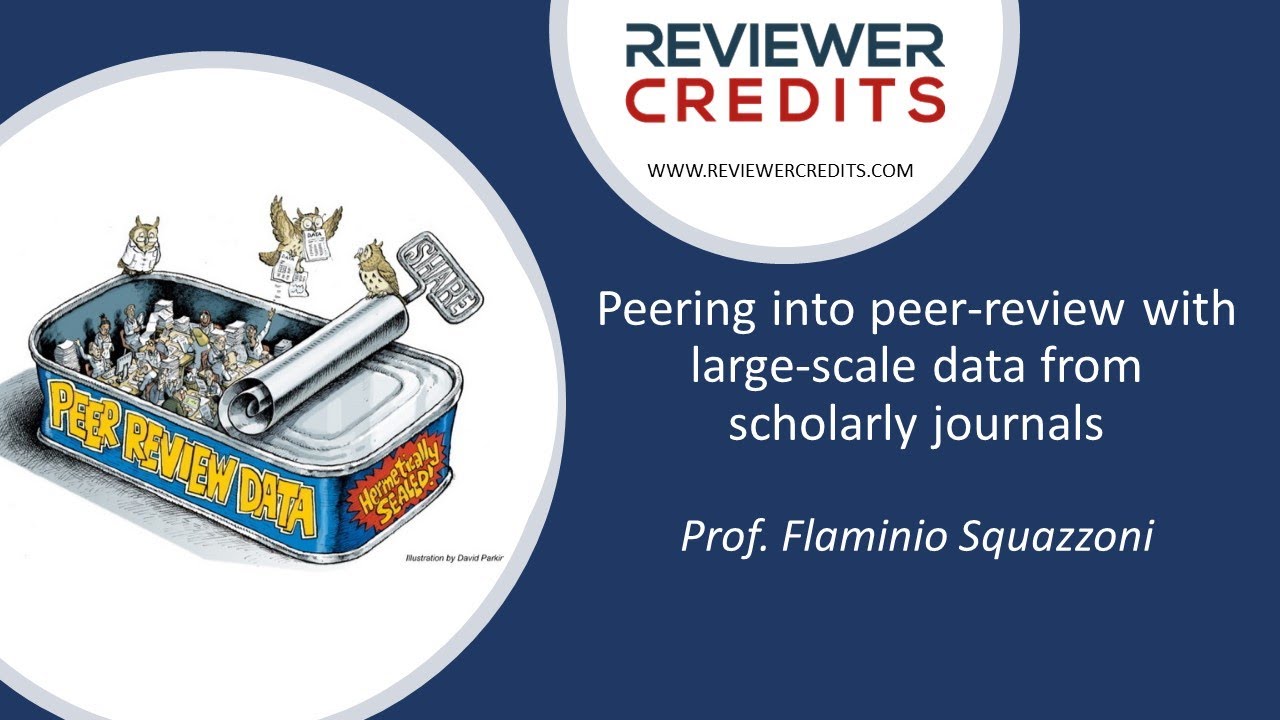 Prof. Flaminio Squazzoni-Peering into peer-review with large-scale data from scholarly journals