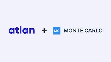 Atlan + Monte Carlo: More Trust & Collaboration for Data Teams 💙 #AtlanPartnerNetwork