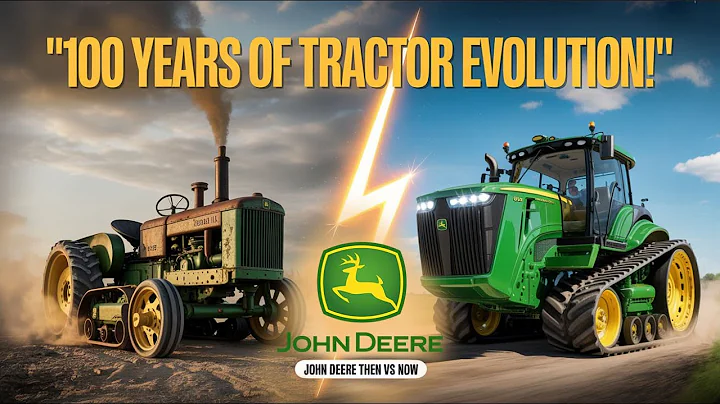 John Deere Tractors Evolution 🚜 | From 1918 to 2025 – 100+ Years of Powerful Transformation!