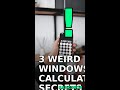 3 weird Windows Calculator secrets #Shorts