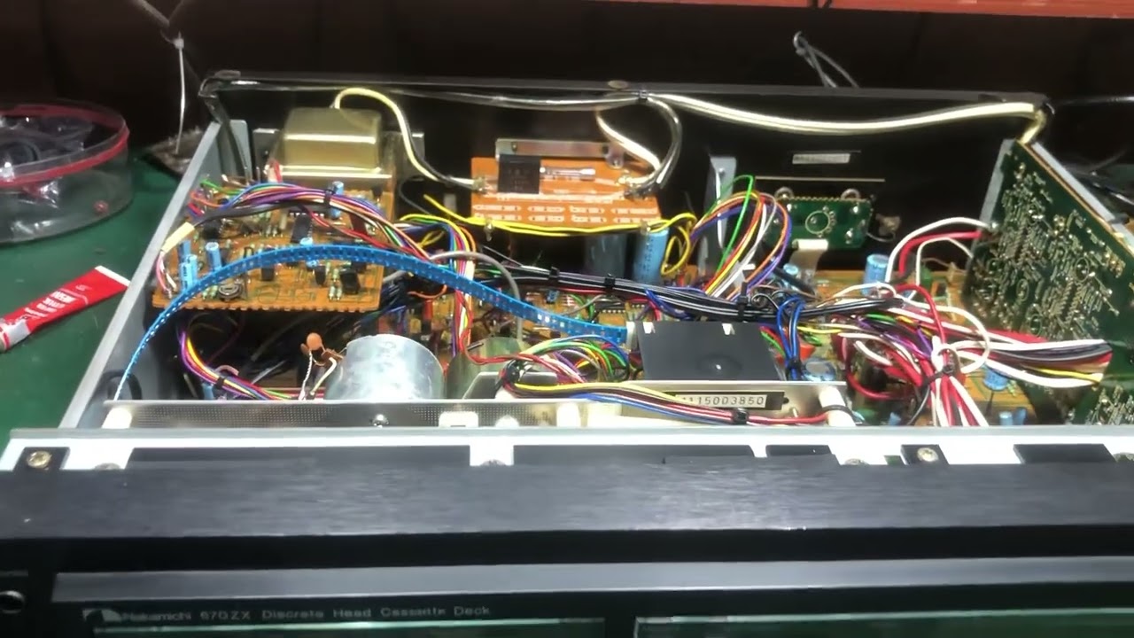 Deck Nakamichi 670zx - YouTube