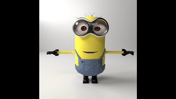 Minion 3D model from CGTrader.com