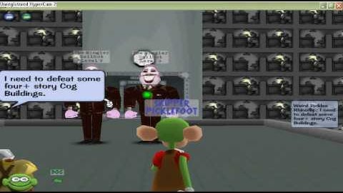 Toontown 4 story cog building