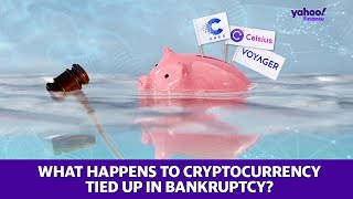 What happens to cryptocurrency tied up in bankruptcy?