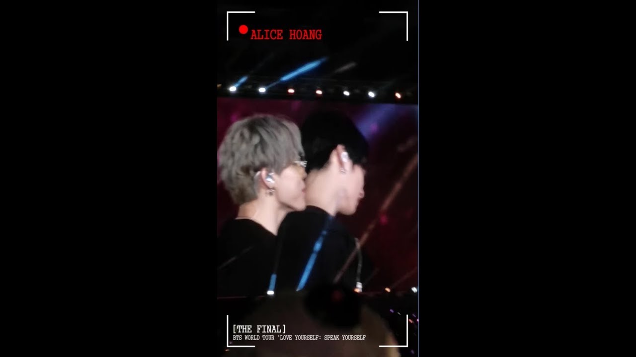 291019 ENDING (방탄소년단) BTS WORLD TOUR 'LOVE YOURSELF: SPEAK