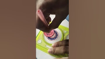 Creating Stunning Spirograph Designs 😍#shorts #viral #asmr #spirograph #subscribe #like #share #art