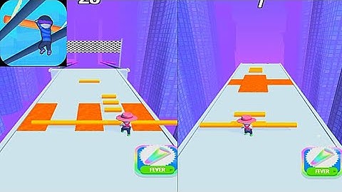 Satisfying Mobile Games Roof Rails Play 10000 Levels Tiktok Gameplay (iOS,Android) Walkthrough Free