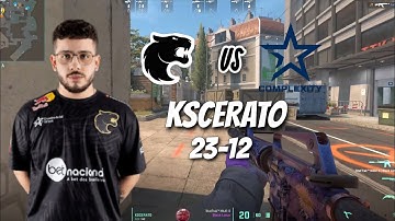 CS2 POV|  FURIA【KSCERATO】(23-12)  vs Complexity (Overpass) | PGL Major Copenhagen 2024: American RMR