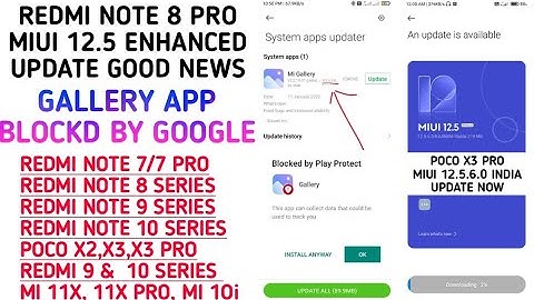 OFFICIAL MIUI 12.5 Gallery App Track User DATA Blocked by Google? POCO X3 PRO MIUI 12.5.6 NEW UPDATE