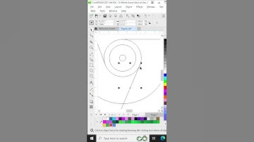 How To Make Google Chrome Logo in CorelDraw || CorelDraw पर मिनटों में लोगो बनायें || Coreldraw
