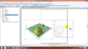 How to create 3D modeling using surfer software?