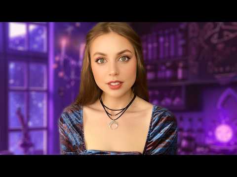 ASMR Lovely Little Witch Brews You Tea Roleplay (Color Analysis, Face Touching, Personal Attention)