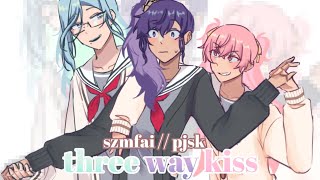 Three Way Kiss Shizumafuairi Pjsk