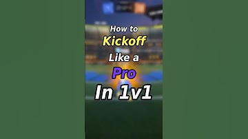How To Kickoff Like A Pro in 1v1 (in under 60 seconds) #rocketleaguegoals #rl #rocketleague