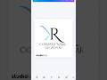 KR Logo Design 🔥 | Watch Till End 👀 #shorts