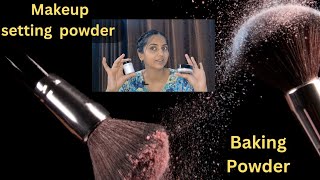 Makeup Setting Powder Or Baking Powder कय दन Same ह Makeup Product L Makeup Setting