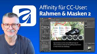 Affinity, Rahmen &amp; Masken 2: Rahmenarten &amp; Freistellen | Affinity für Adobe-Umsteiger #10