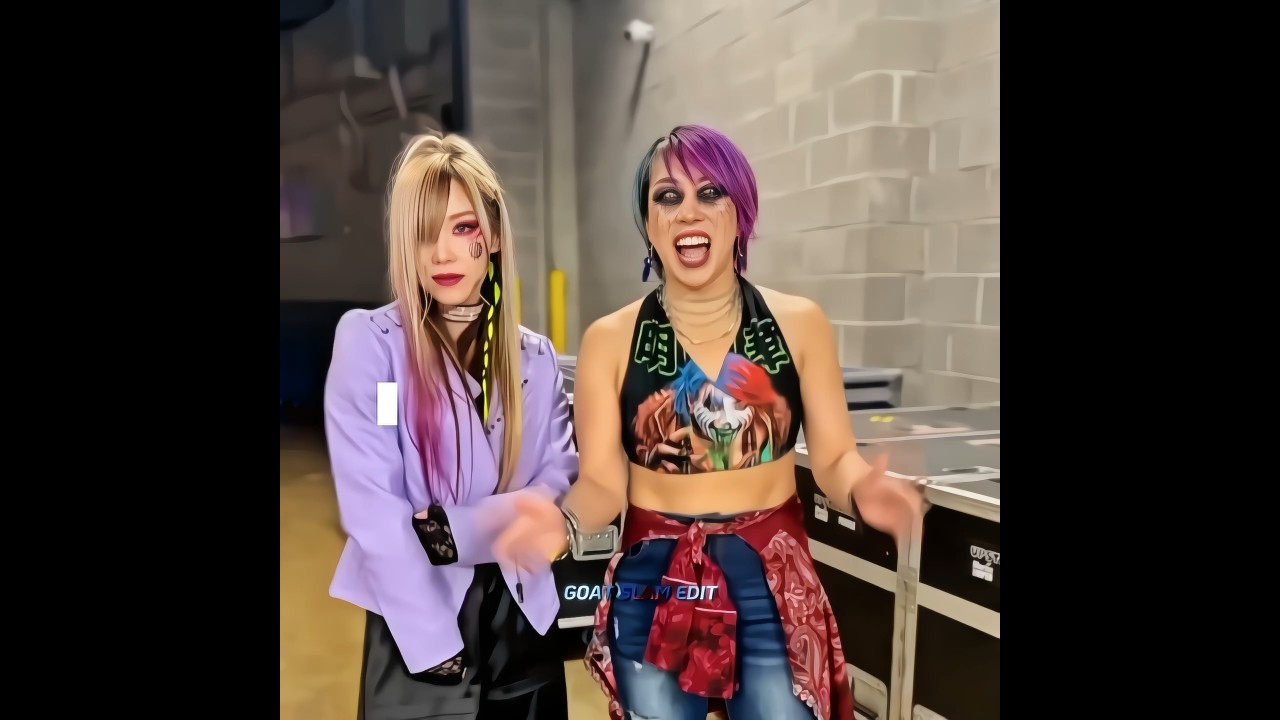 Asuka and Kairi Sane Enjoy Scene 🥳🥰 WWE shorts Edits! #wwe #asuka #kairi #wweshorts #wweedits