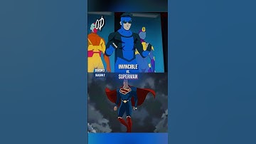 Invincible (Season 3) vs. M.A.W.S. Superman (Season 2) #shorts #edit #amazonprime #superman