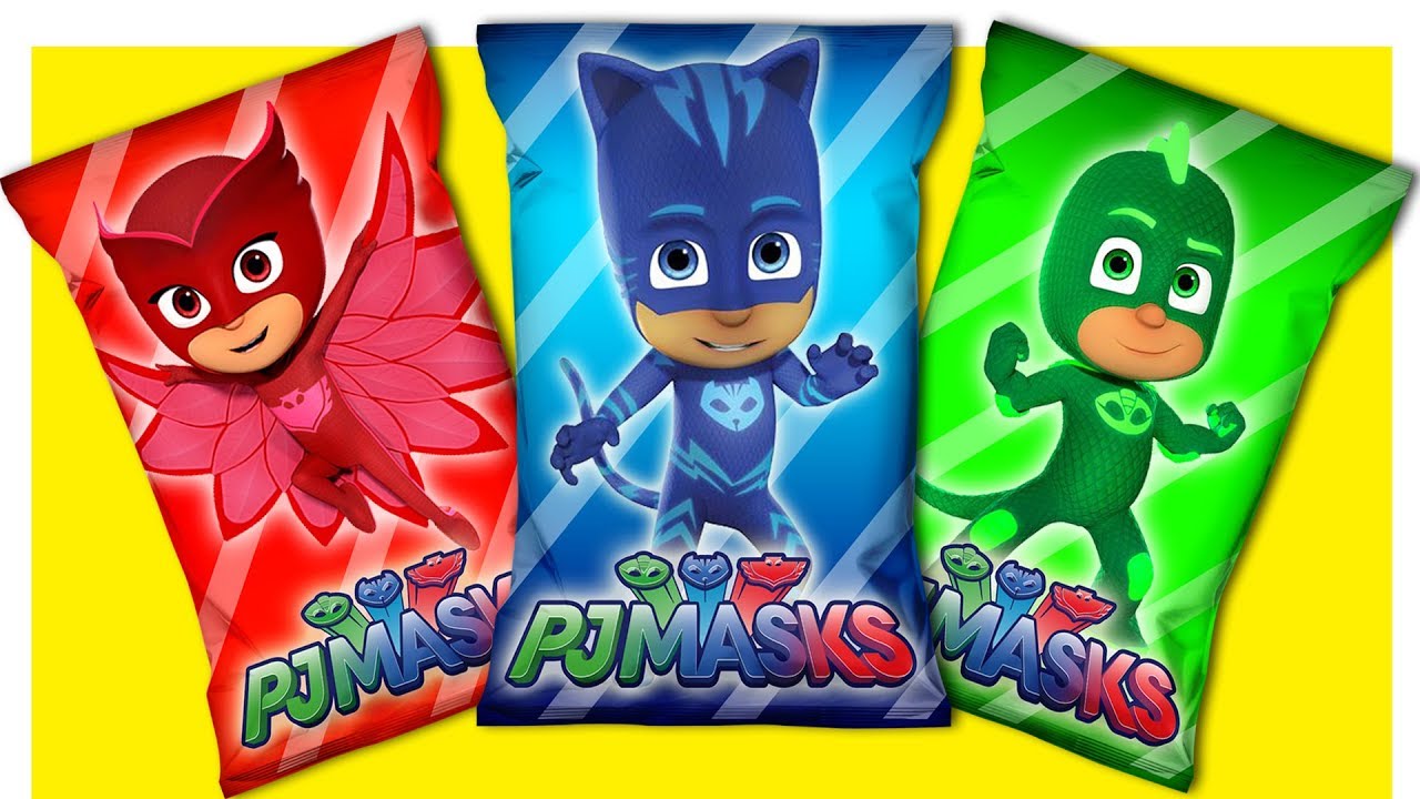 Learn Colors with Pj Masks Wrong Heads - YouTube