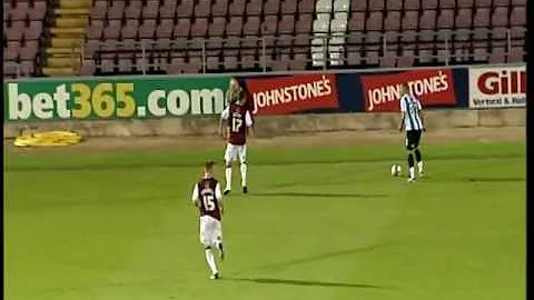 Northampton Town V Huddersfield JPT 30th Aug 2011