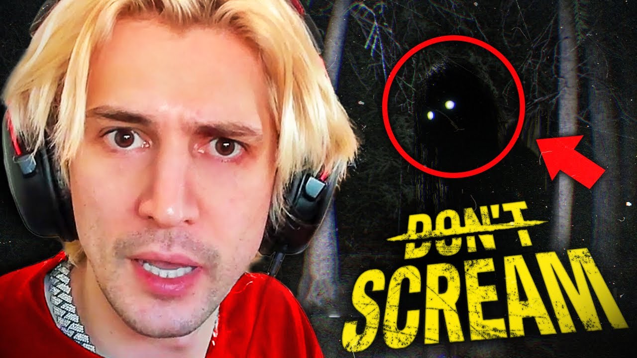 IF YOU SCREAM YOU DIE | xQc Plays DON'T SCREAM