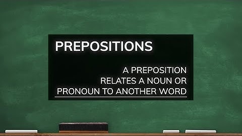 CC Cycle 1 Preposition Song
