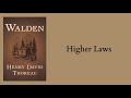 Henry david thoreau  walden  ch11  higher laws