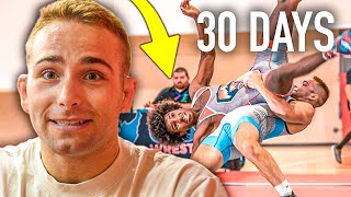 Training for the Wrestling World Team Trials