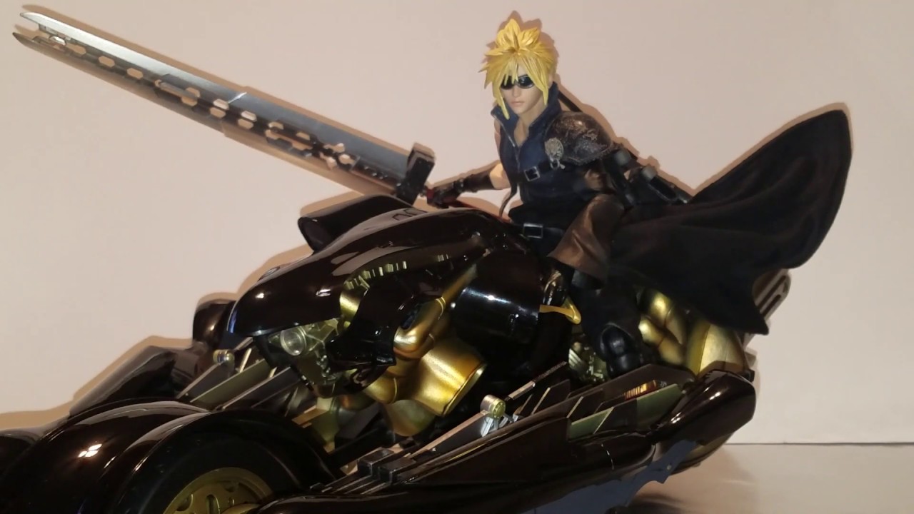 cloud strife fenrir play arts kai