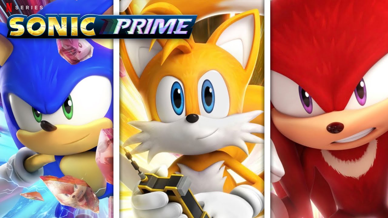 ROUGE NERFADA KKK  NOVOS POSTERS DE SONIC PRIME!! 