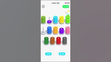 Color Hoop Stack - level 209