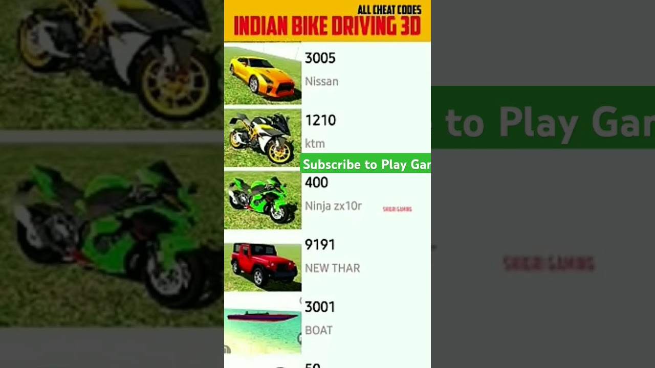 jss77 net thabet real code indian bikes Driving 3d game subscribe gaming runcode codeplay codinggamescodegames