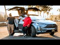 Tesla Model X || تجربة القيادة الذاتية مع عمرديزر !!