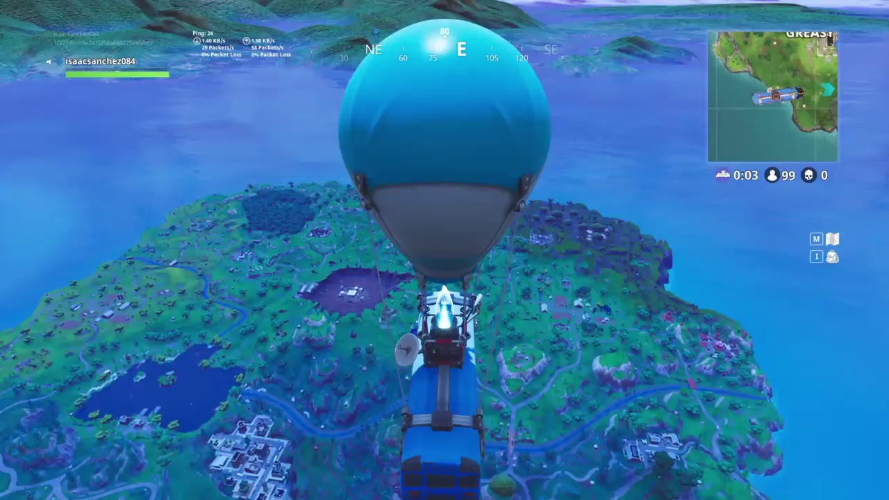 Playing fortnight on solo - YouTube