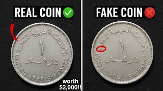 How To Identify Uae 1 Dirham Coin Worth 2000 - Fake Or Real 1 Dirham Check Now
