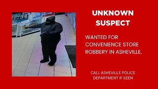 Asheville Police searching for armed robbery suspect