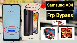 samsung a04 frp bypass android 12 without pc |  google lock bypass pakegedisableraskingcode?